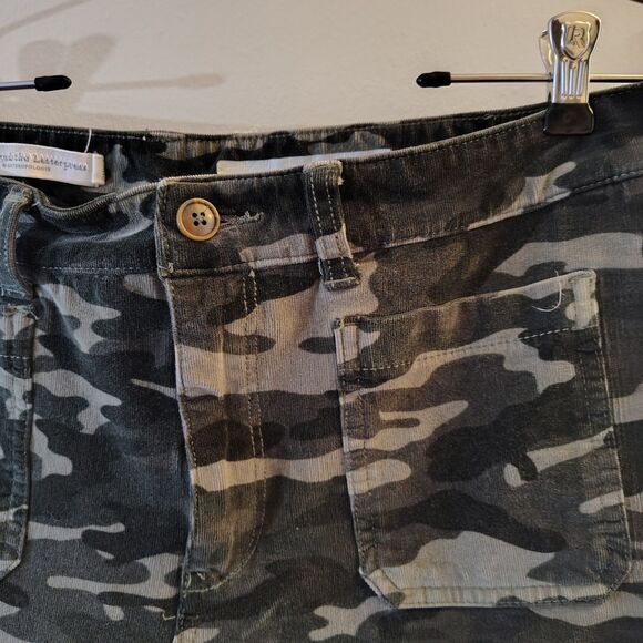 Pilcro and the Letterpress Jeans  Size 32 Camo High Rise Skinny Corduroy - Picture 3 of 9